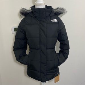 The North Face Women's Gotham Jacket Down Coat TNF Black